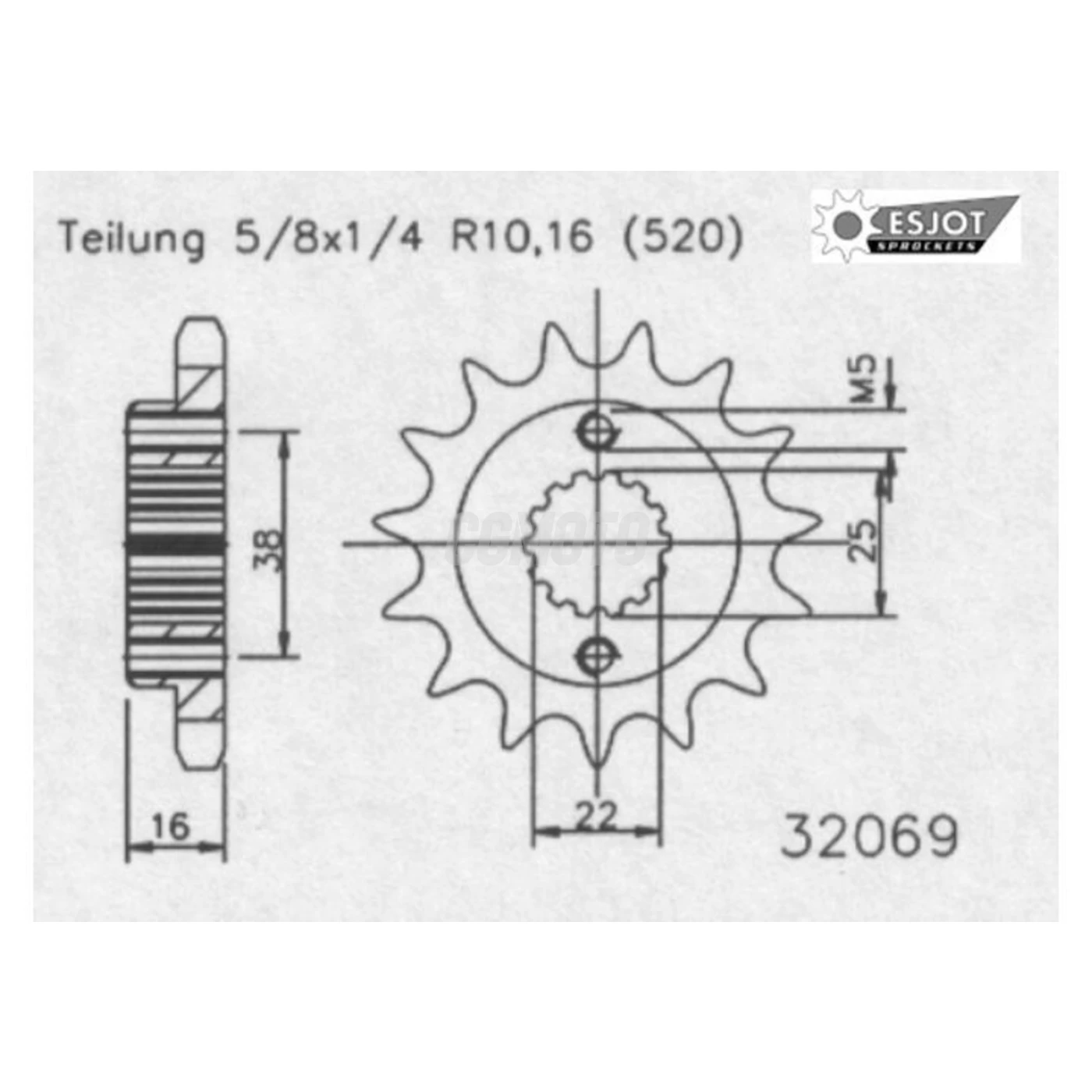 Kit chaine Ducati 600 Ss Kit chaine Ducati 600 Ss