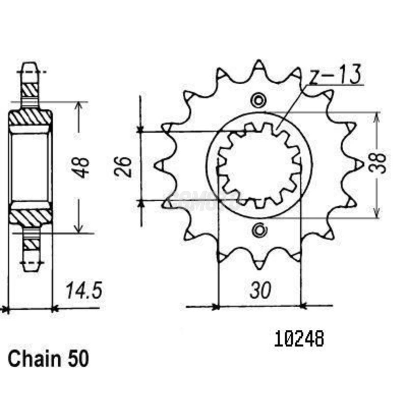 Kit chaine Honda X-11 Cb 1100 Sfy Kit chaine Honda X-11 Cb 1100 Sfy