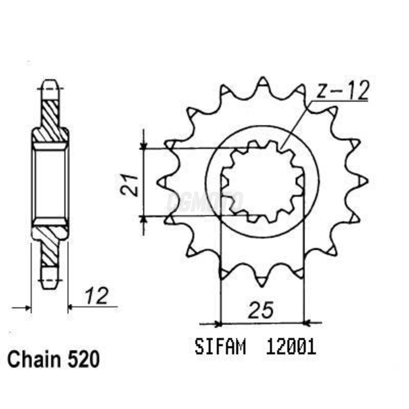 Kit chaine Husaberg 400/450/650 Fs E Sm Kit chaine Husaberg 400/450/650 Fs E Sm