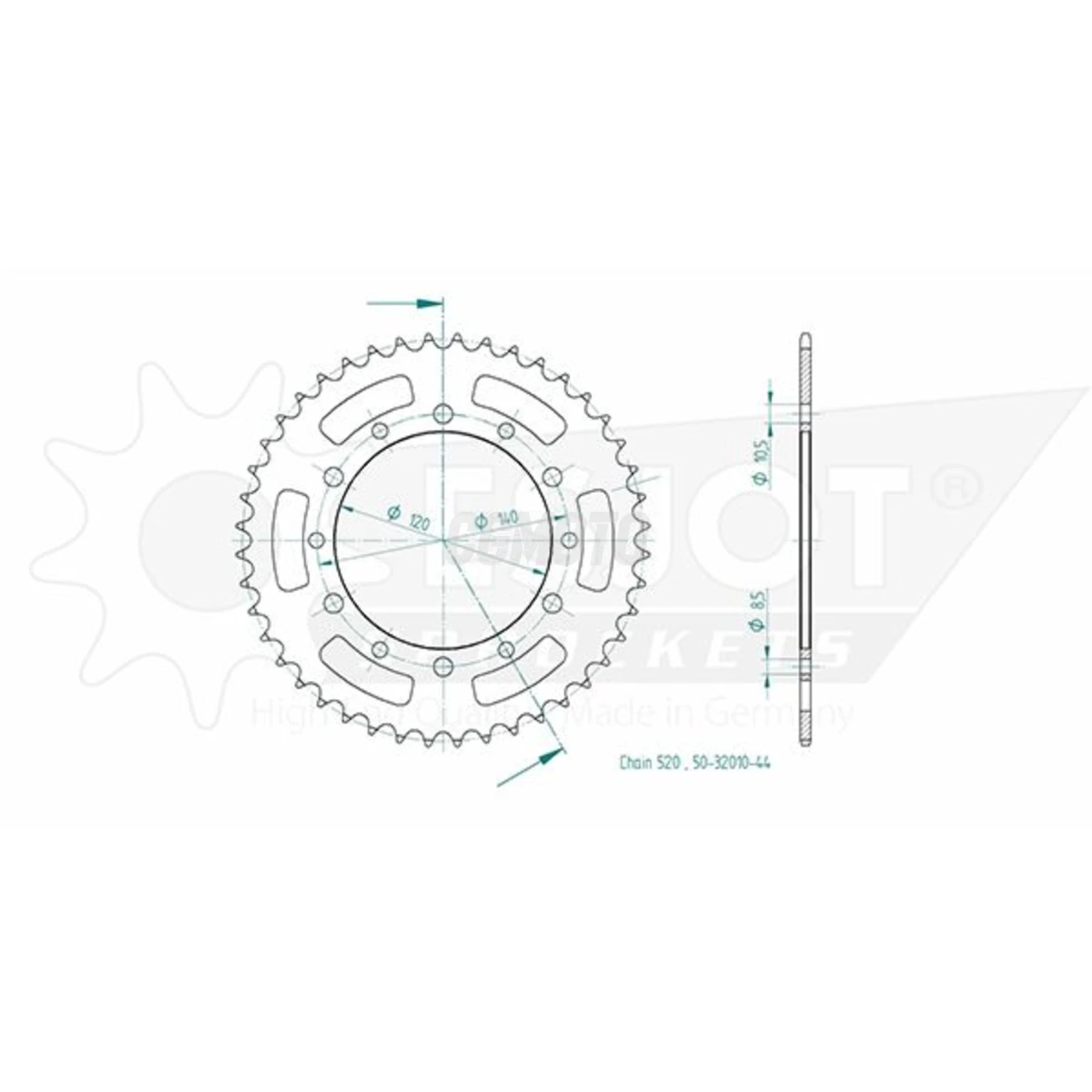 Kit chaine Kawasaki Klr 250 Kit chaine Kawasaki Klr 250