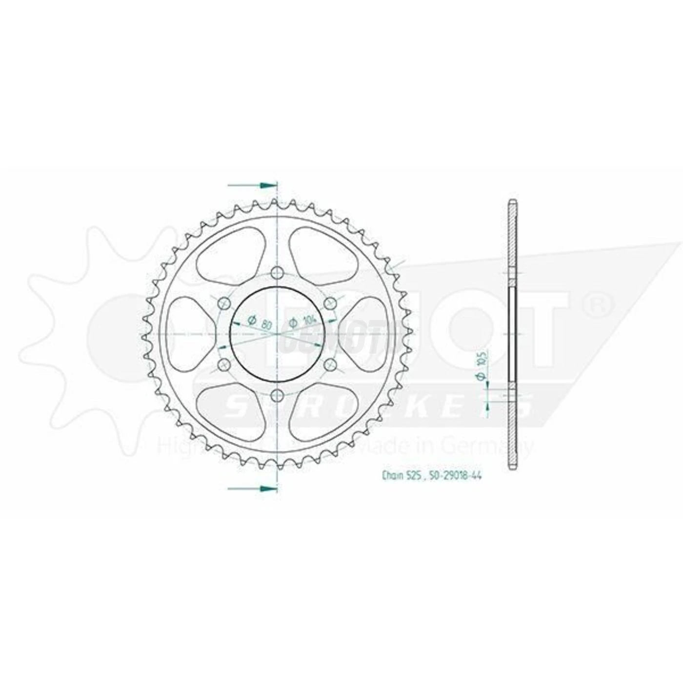 Kit chaine Kawasaki Zx-7r 750 Kit chaine Kawasaki Zx-7r 750