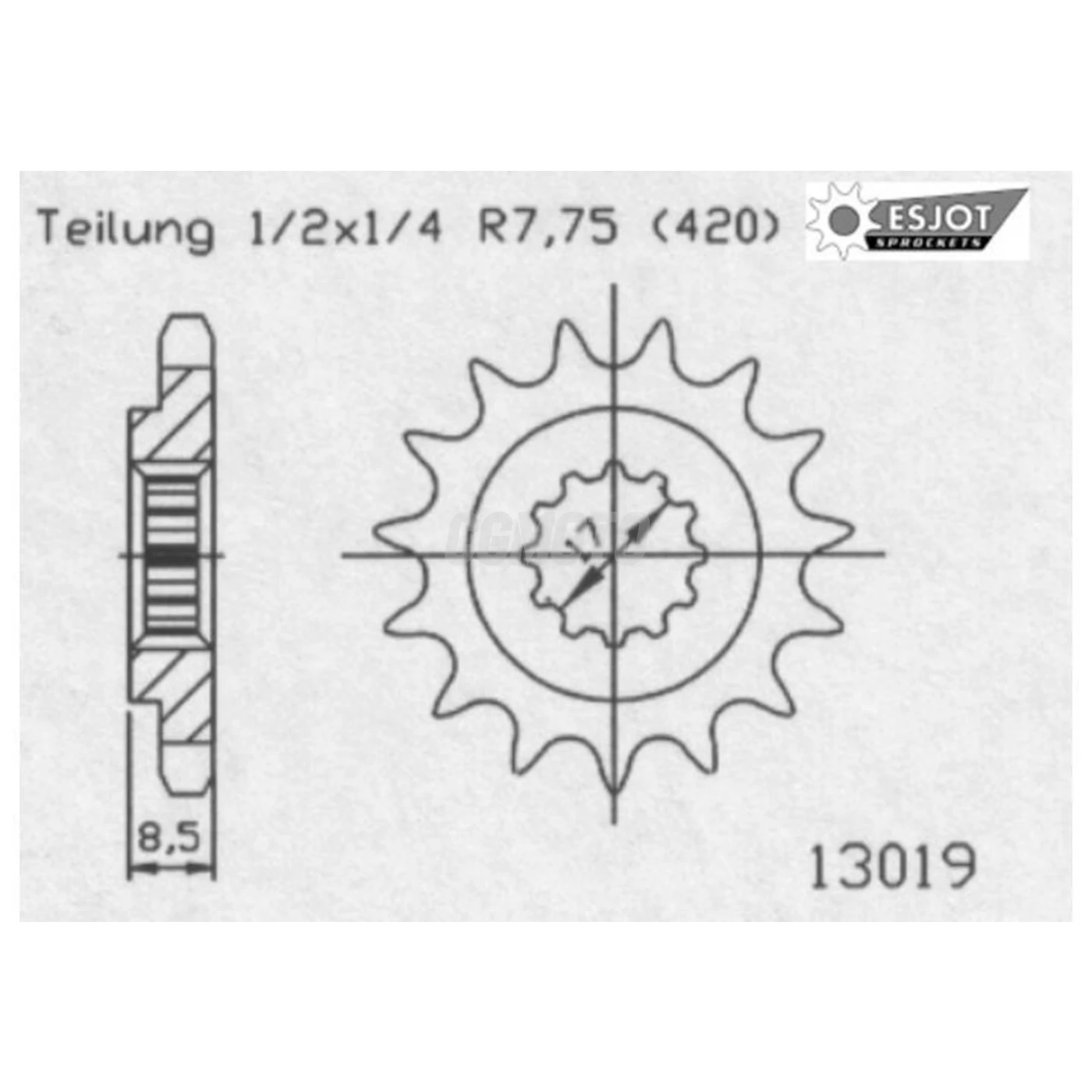 Kit chaine Ktm 65 Sx Kit chaine Ktm 65 Sx