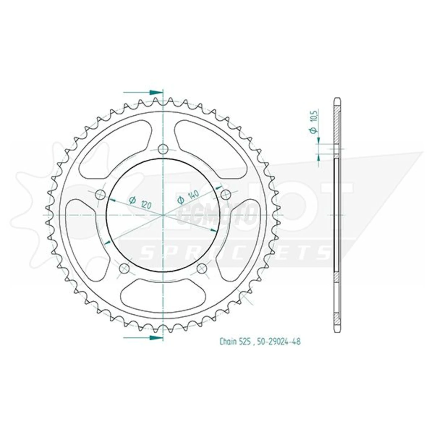 Kit chaine Suzuki Gsr 600 Kit chaine Suzuki Gsr 600