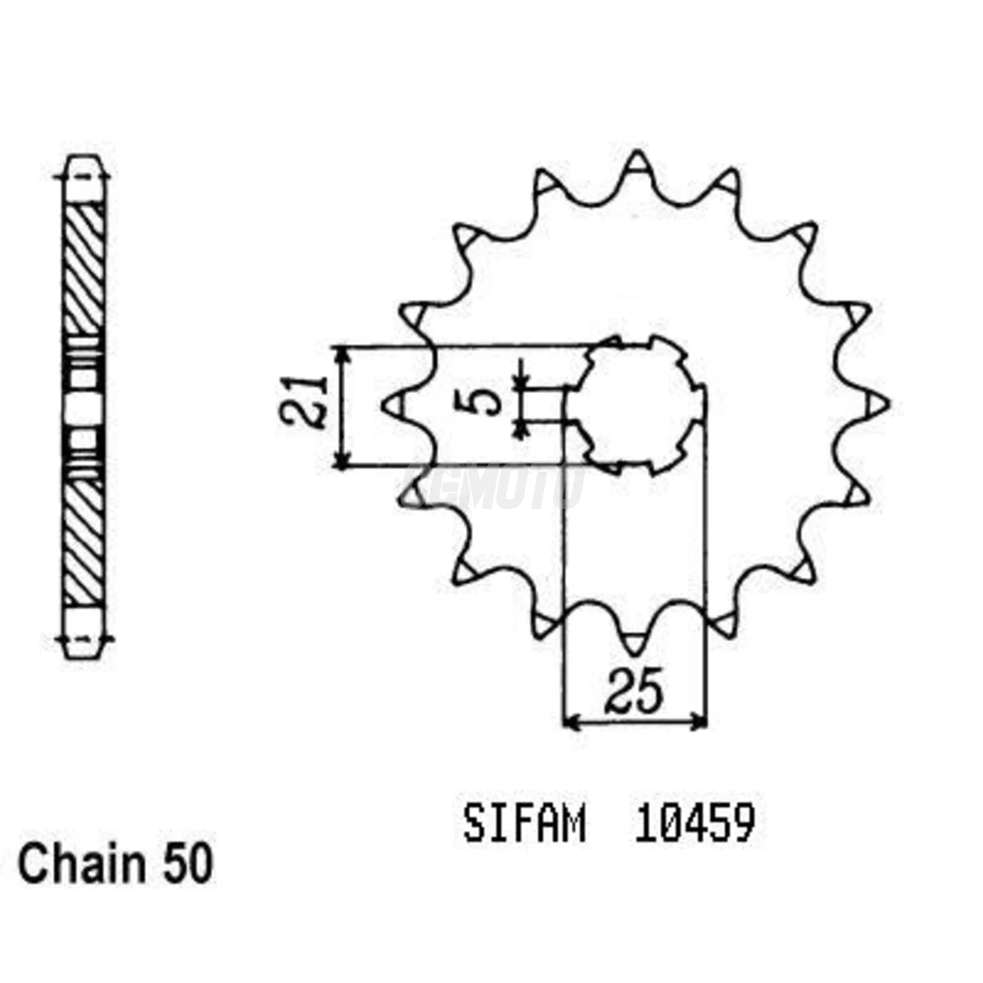 Kit chaine Yamaha Xs 400 Se Kit chaine Yamaha Xs 400 Se