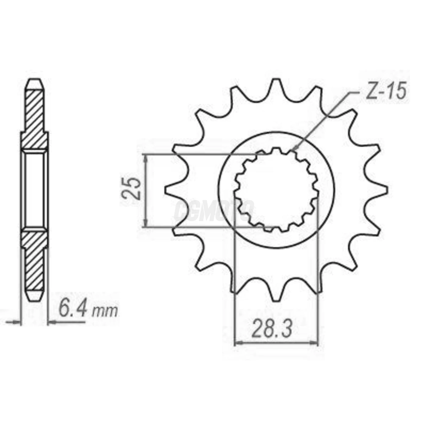 Kit chaine Yamaha Yfm 700 Raptor Kit chaine Yamaha Yfm 700 Raptor