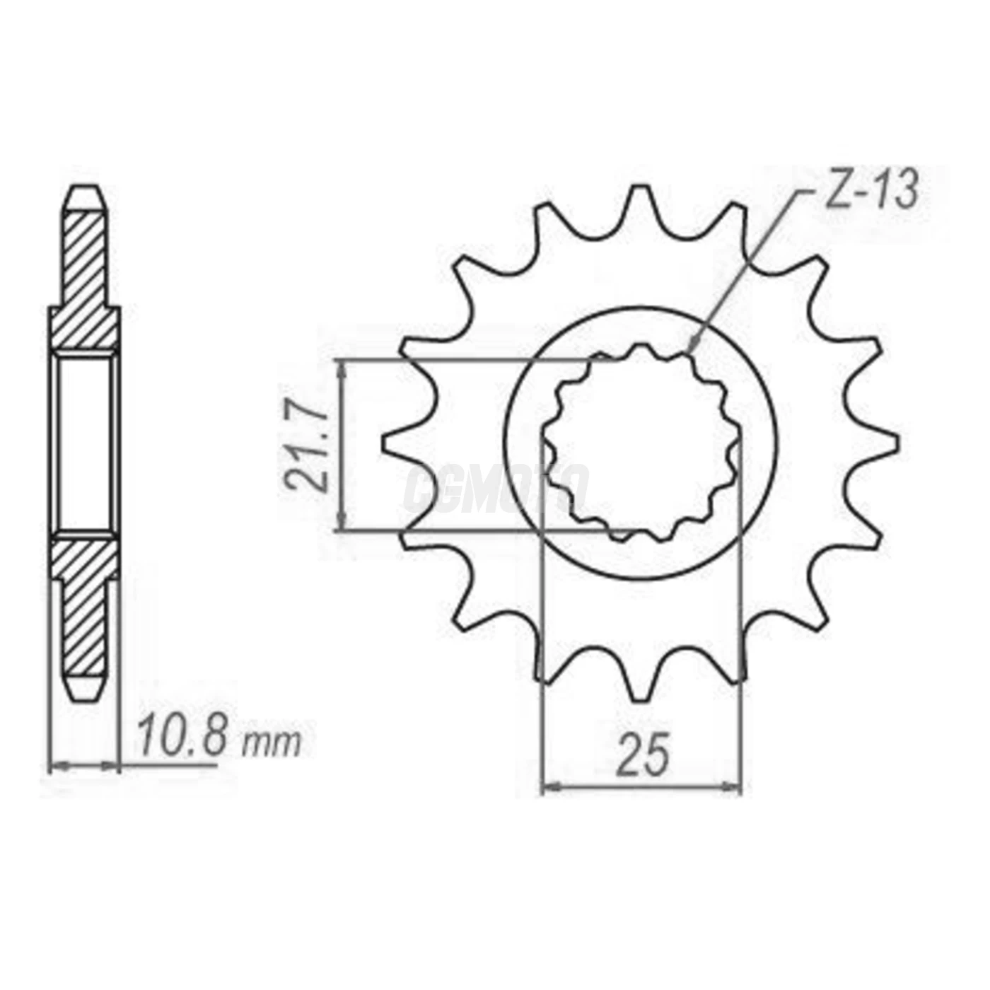 Kit chaine Yamaha Trx 850 Kit chaine Yamaha Trx 850