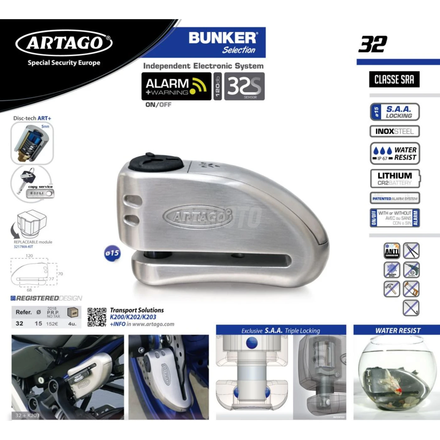 Bloc disque ø15mm Bloc disque ø15mm