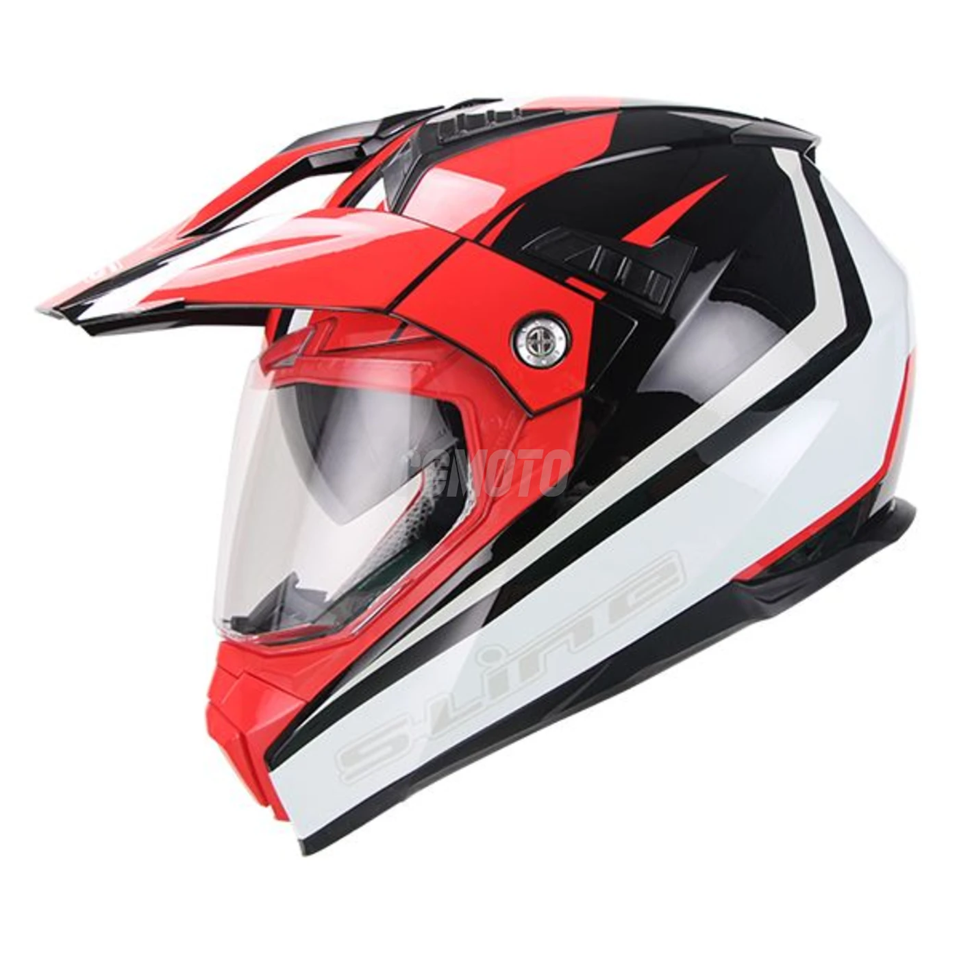 Enduro S789 Rouge Noir Gris Enduro S789 Rouge Noir Gris
