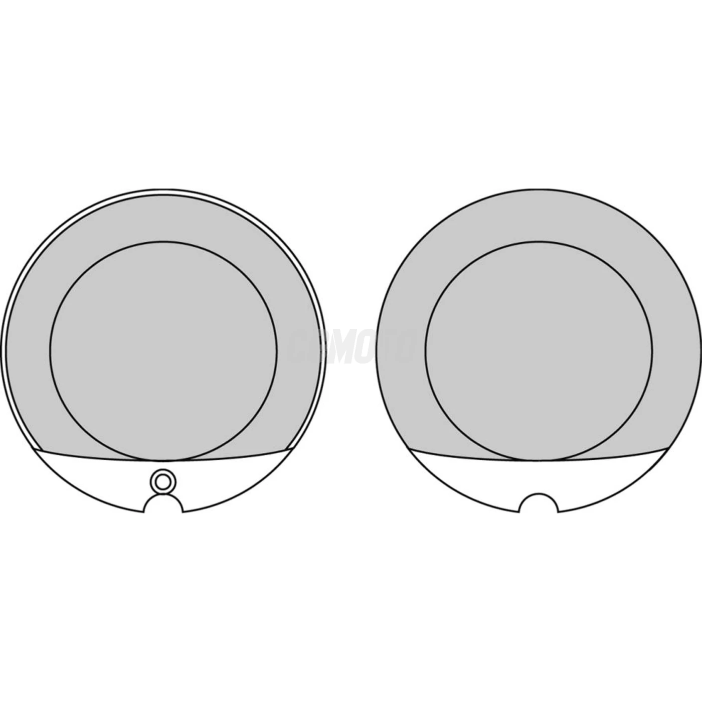 Plaquette de frein Organique Platinum Route/Off Road Plaquette de frein Organique Platinum Route/Off Road