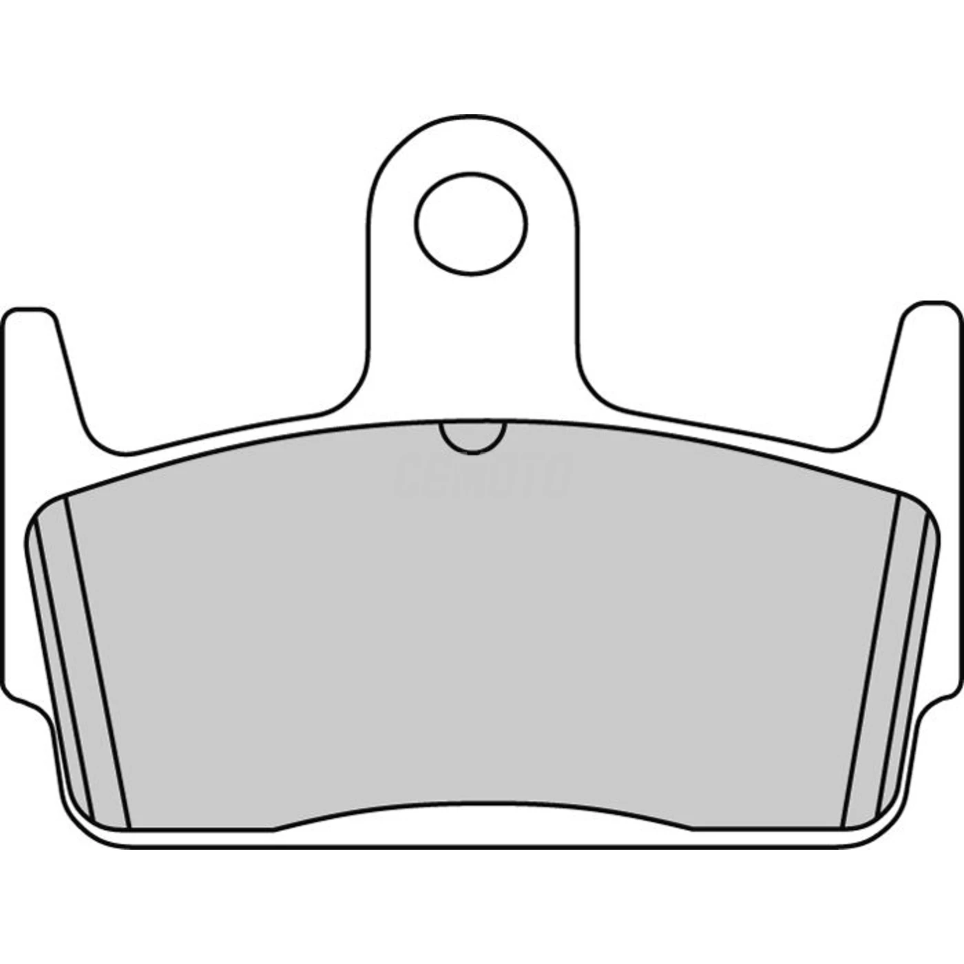 Plaquette de Frein Organique Argento Scooter Plaquette de Frein Organique Argento Scooter