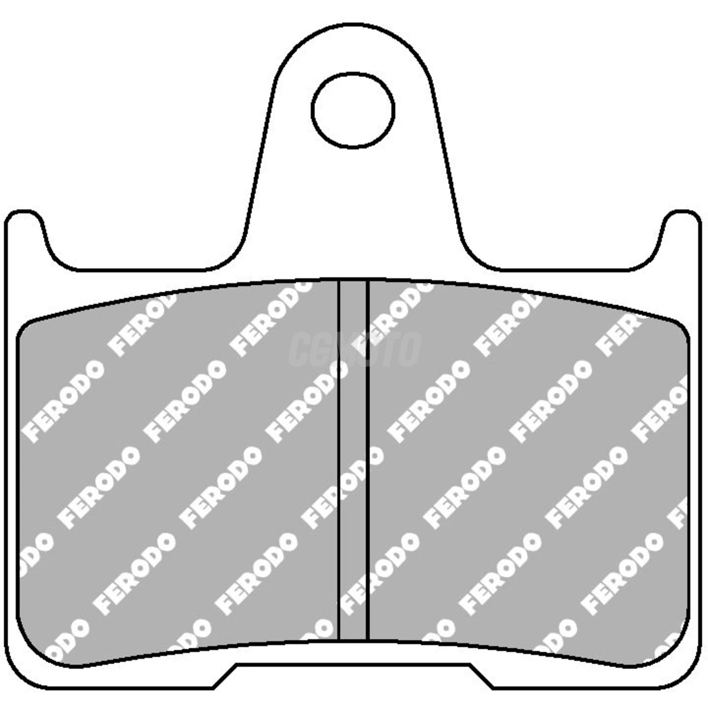 Plaquette Ferodo Métal Fritté Plaquette Ferodo Métal Fritté