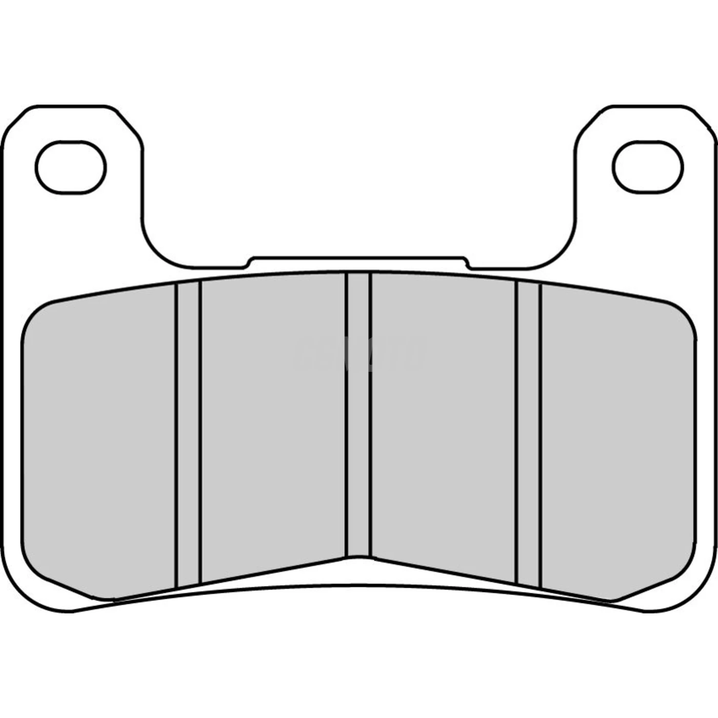 Plaquette Ferodo Métal Fritté Plaquette Ferodo Métal Fritté