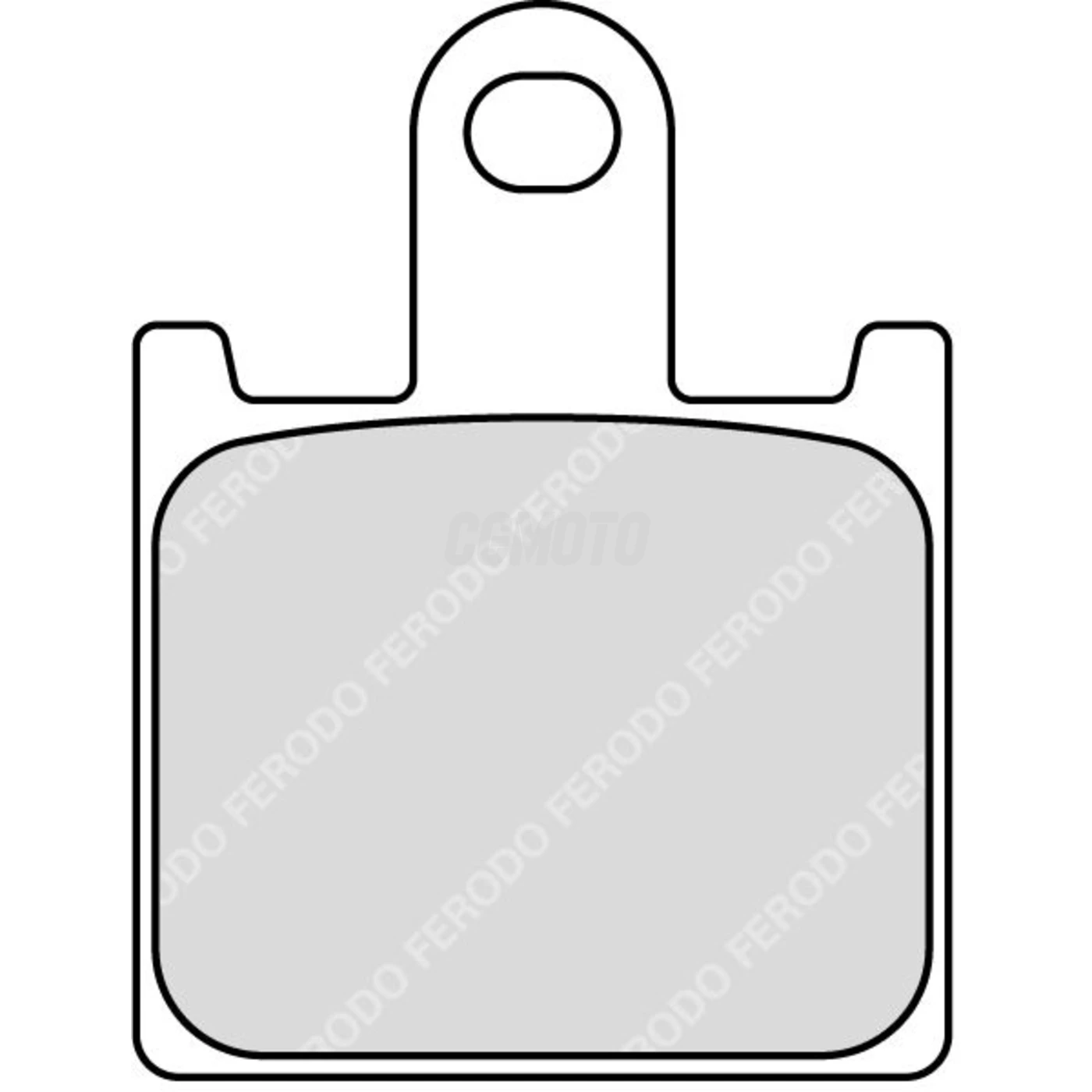 Plaquette Ferodo Métal Fritté Plaquette Ferodo Métal Fritté