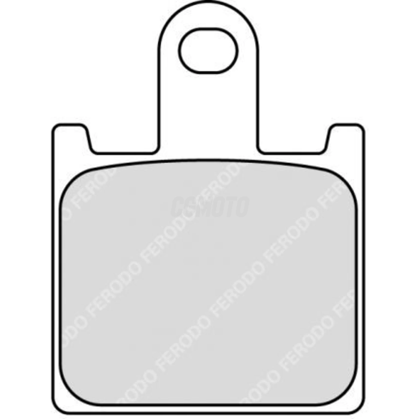 Plaquette Ferodo Métal Fritté Plaquette Ferodo Métal Fritté