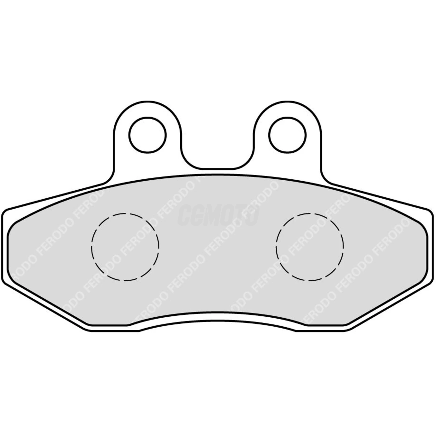 Plaquette Ferodo Organique Plaquette Ferodo Organique