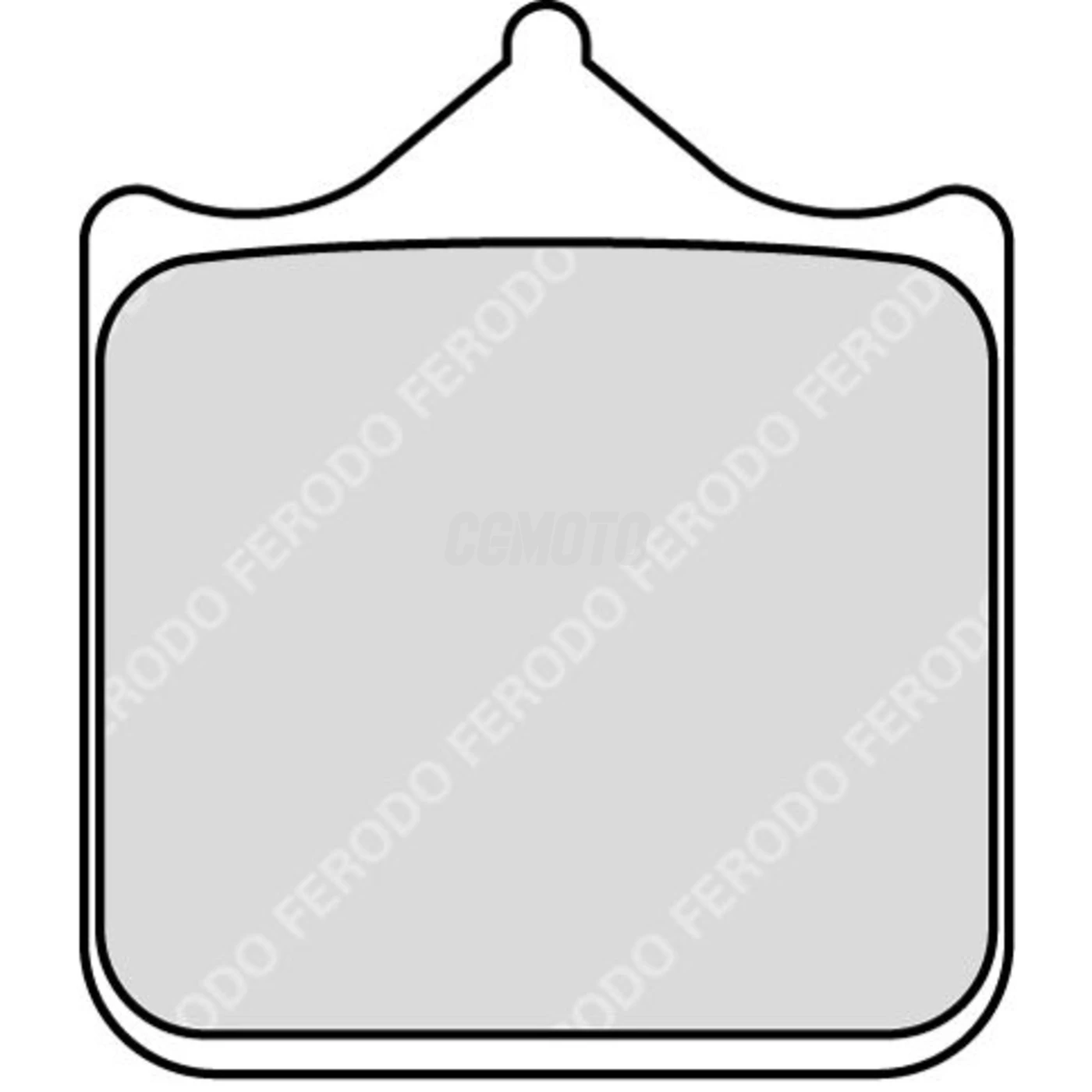 Plaquette Ferodo Métal Fritté Plaquette Ferodo Métal Fritté