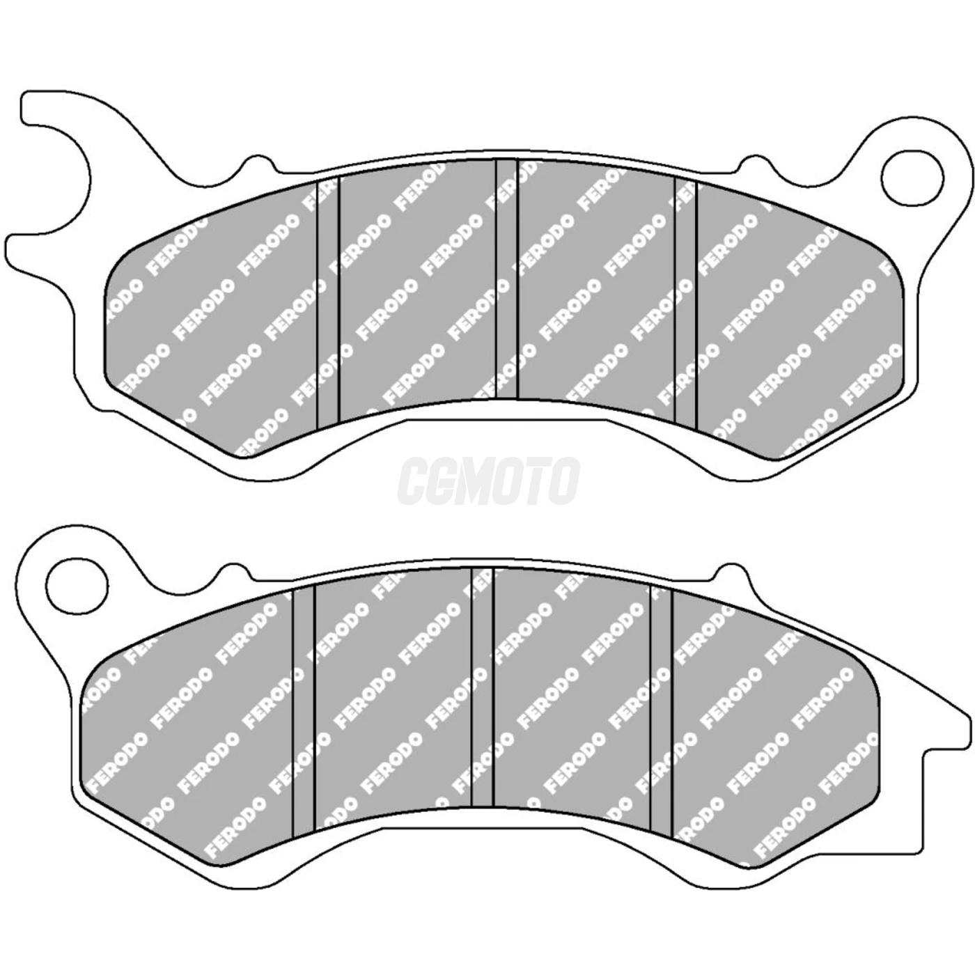 Plaquette de frein Organique Eco-Friction Route Plaquette de frein Organique Eco-Friction Route