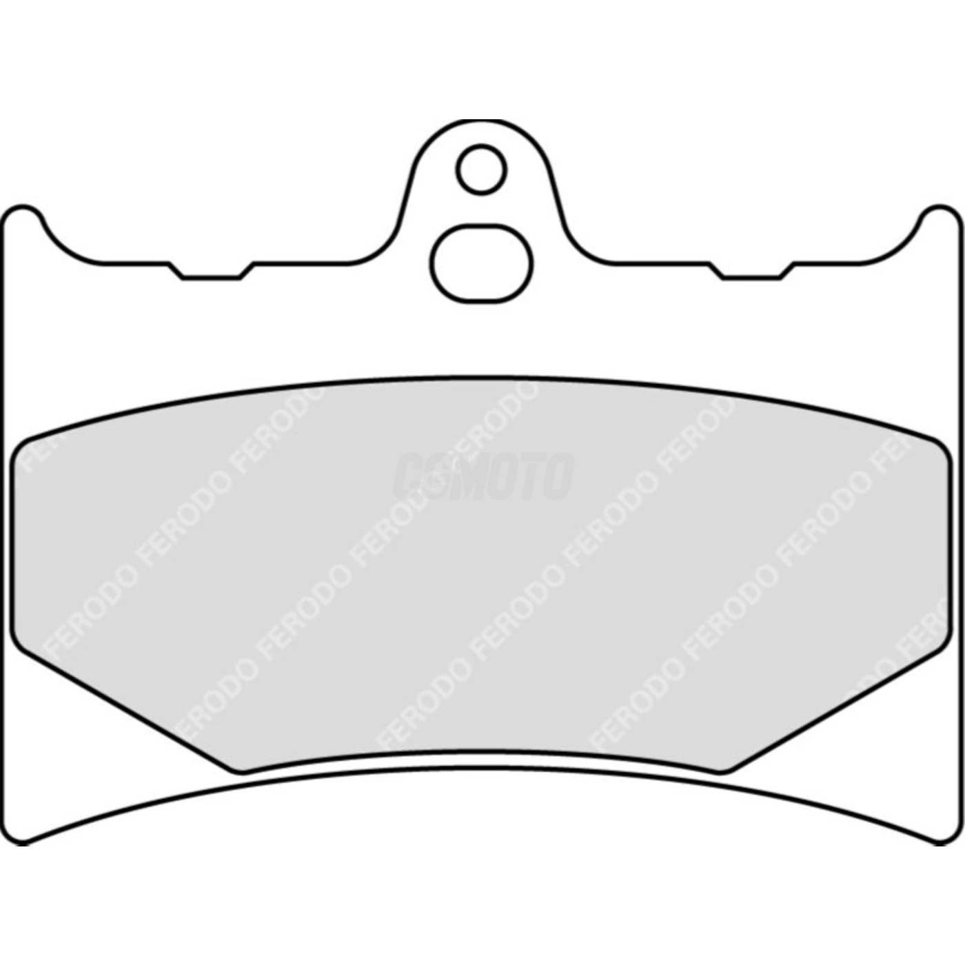 Plaquette de frein Organique Platinum Route/Off Road Plaquette de frein Organique Platinum Route/Off Road