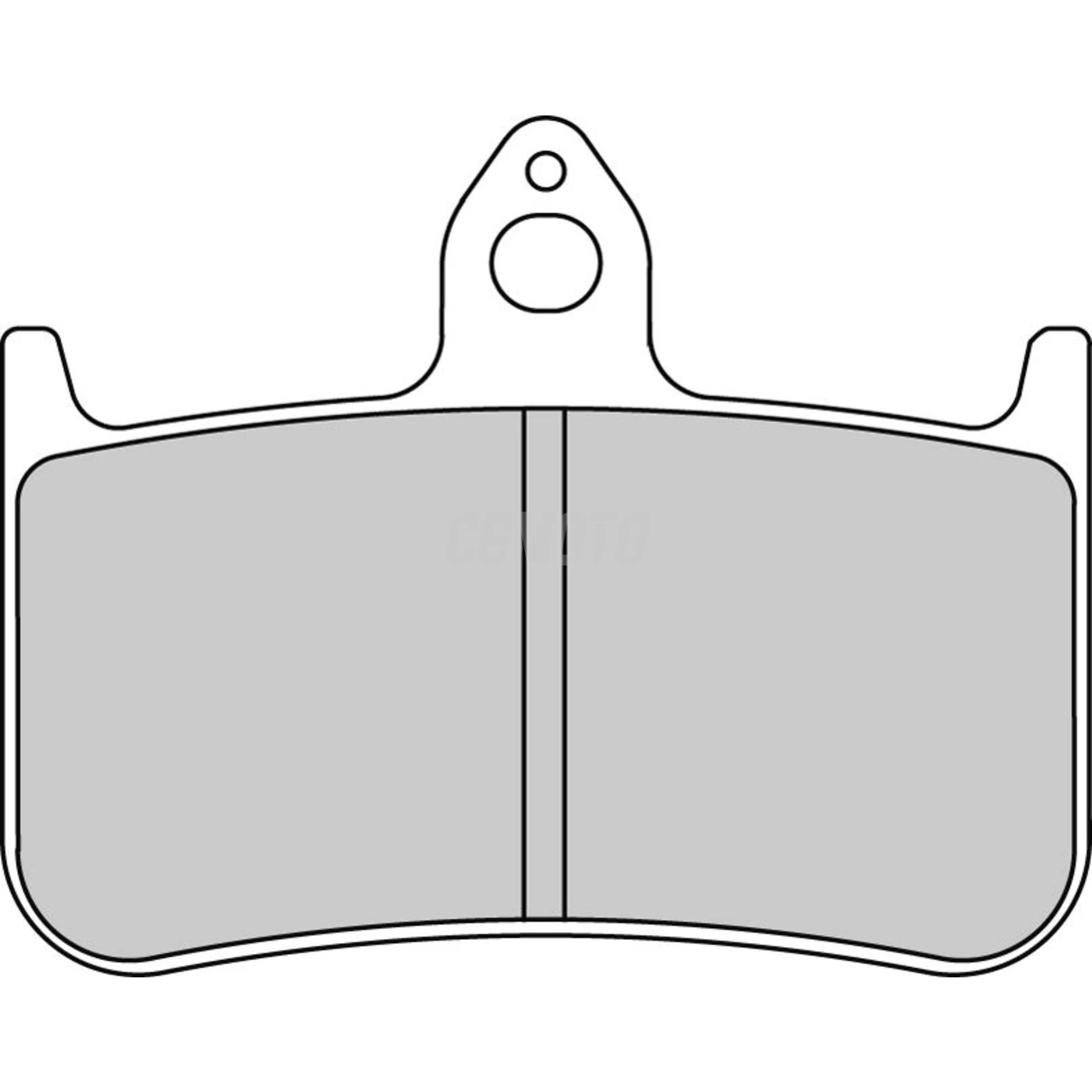 Plaquette Ferodo Métal Fritté Plaquette Ferodo Métal Fritté