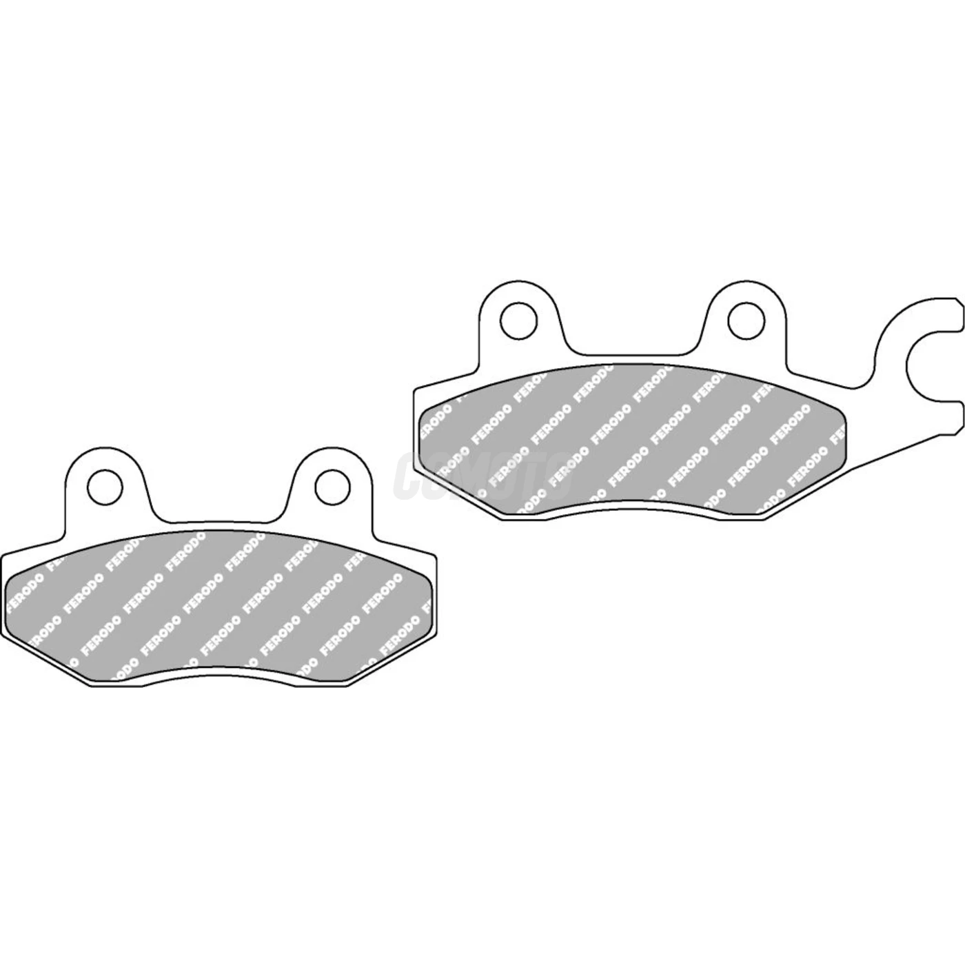 Plaquette de Frein Métal Fritté Sinter Grip Road Plaquette de Frein Métal Fritté Sinter Grip Road