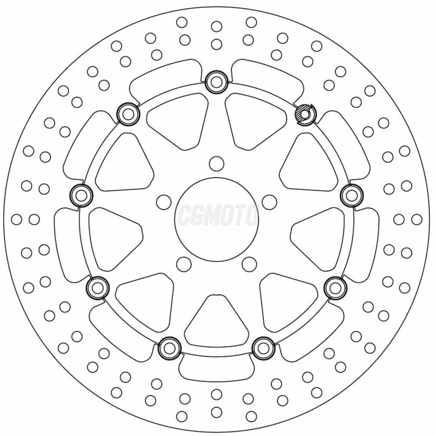 Disque de Frein Kawasaki Disque de Frein Kawasaki