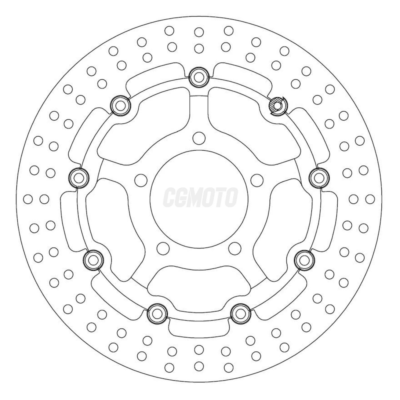 Disque de Frein Kawasaki Disque de Frein Kawasaki