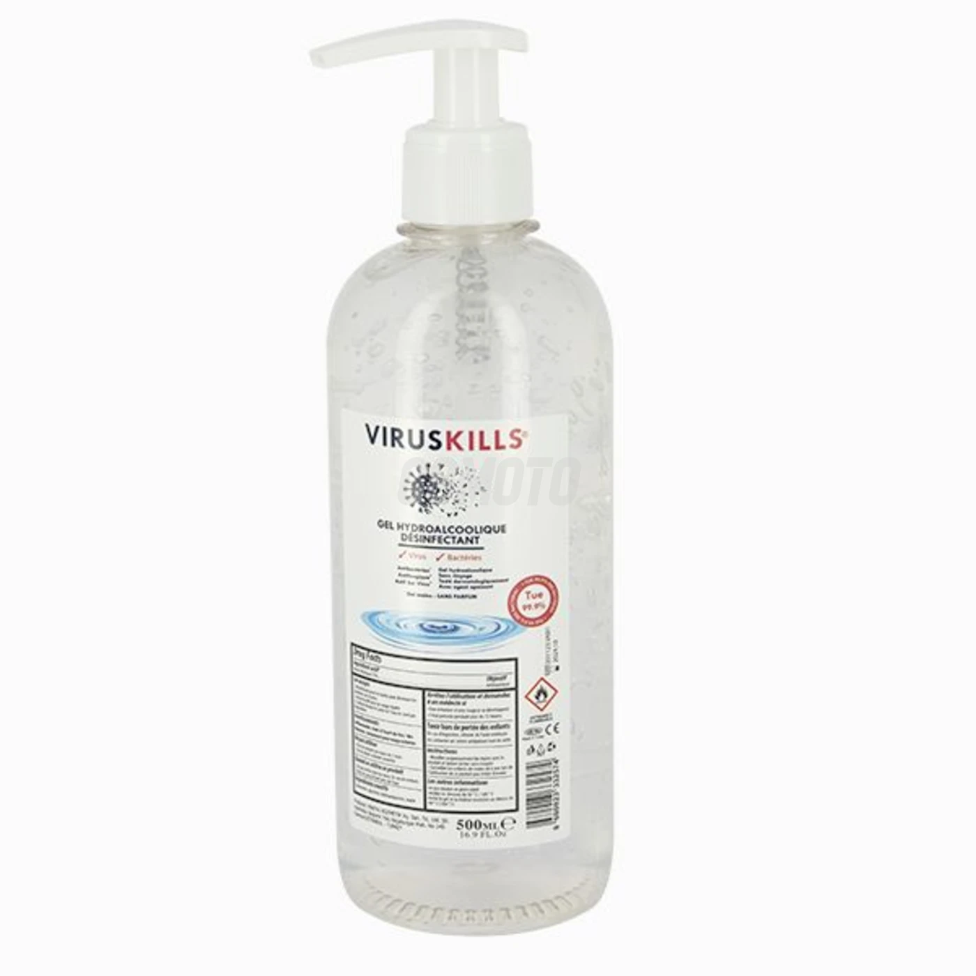 Gel hydroalcoolique 500ml Gel hydroalcoolique 500ml
