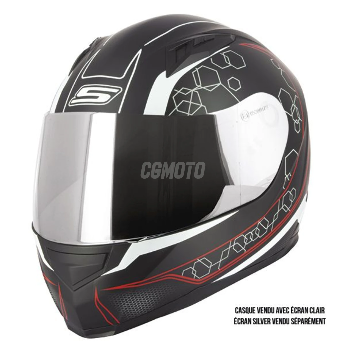 Intégral S448 Noir Rouge Intégral S448 Noir Rouge