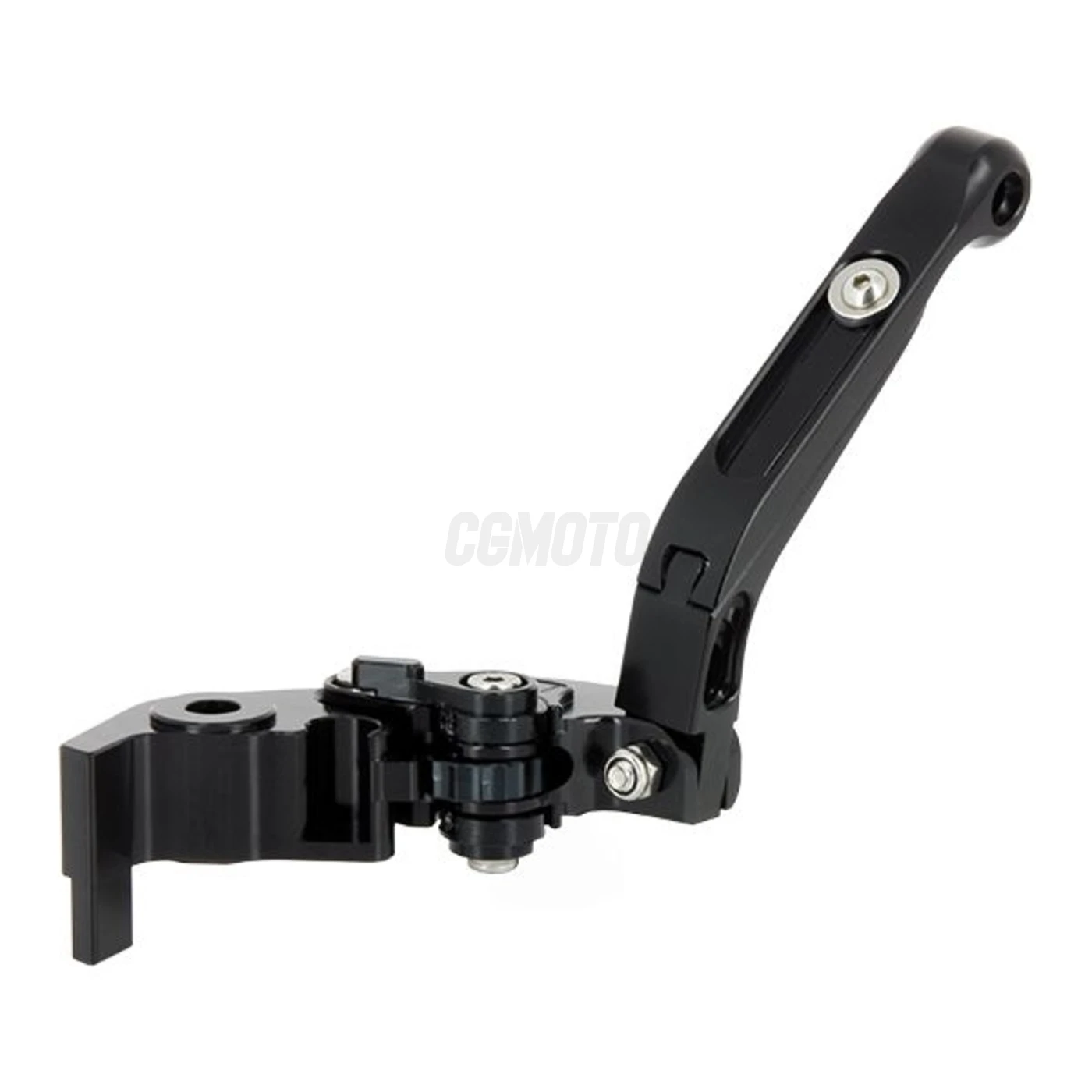 Kit Leviers de Frein et d'Embrayage CNC Réglables et Rétractables - Anodisés Noir Kit Leviers de Frein et d'Embrayage CNC Réglables et Rétractables - Anodisés Noir