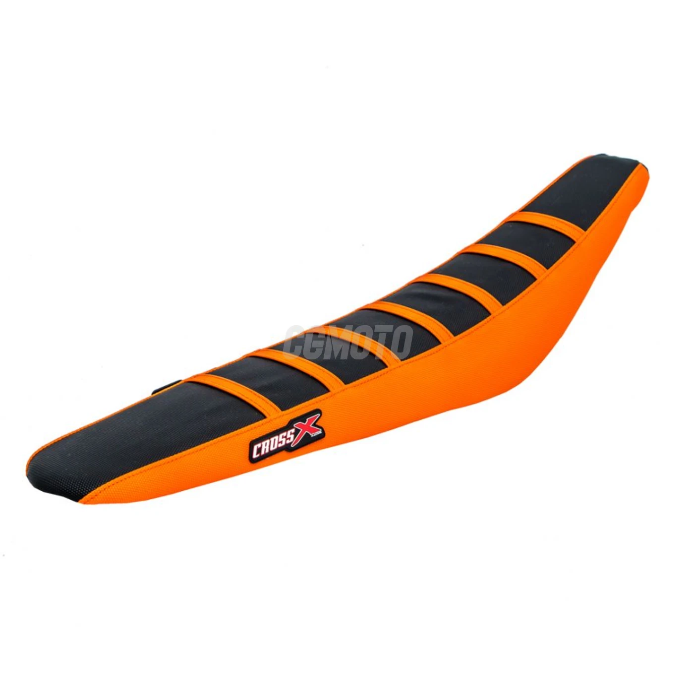 Housse de selle KTM SXF-SX 07-10, XC 08-11, EXC 08-11 TOP BLACK- SIDE ORANGE-STRIPES ORANGE (M513-3BOO) Housse de selle KTM SXF-SX 07-10, XC 08-11, EXC 08-11 TOP BLACK- SIDE ORANGE-STRIPES ORANGE (M513-3BOO)