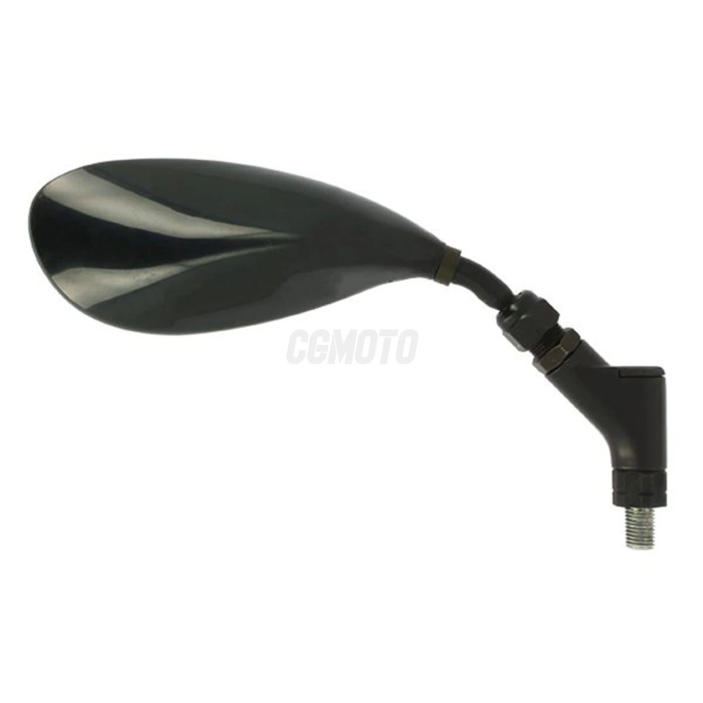 Rétroviseur Droit Ovale Noir - Universel M 10 Rétroviseur Droit Ovale Noir - Universel M 10