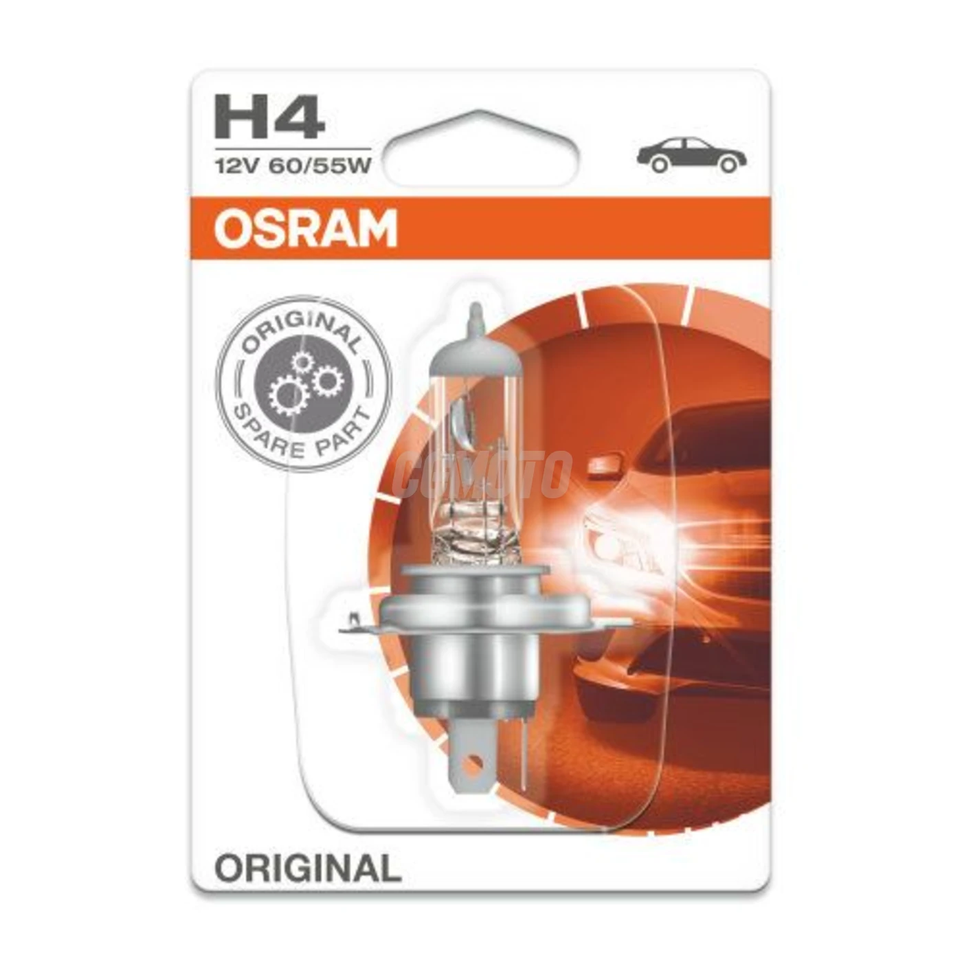 Ampoule H4-12V 60/55W P43t Xtra White Ampoule H4-12V 60/55W P43t Xtra White