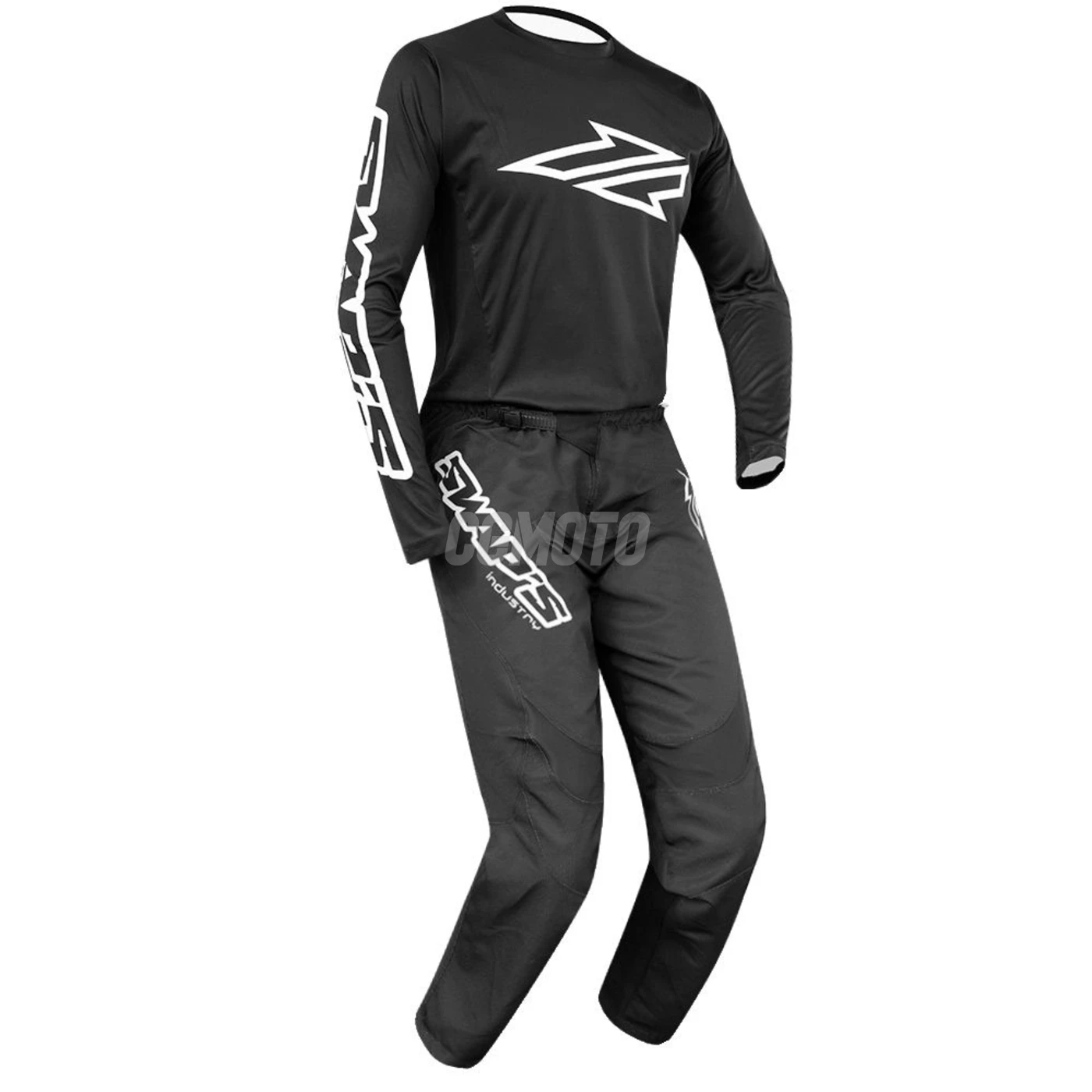 Pantalon Cross Blanc Noir Pantalon Cross Blanc Noir