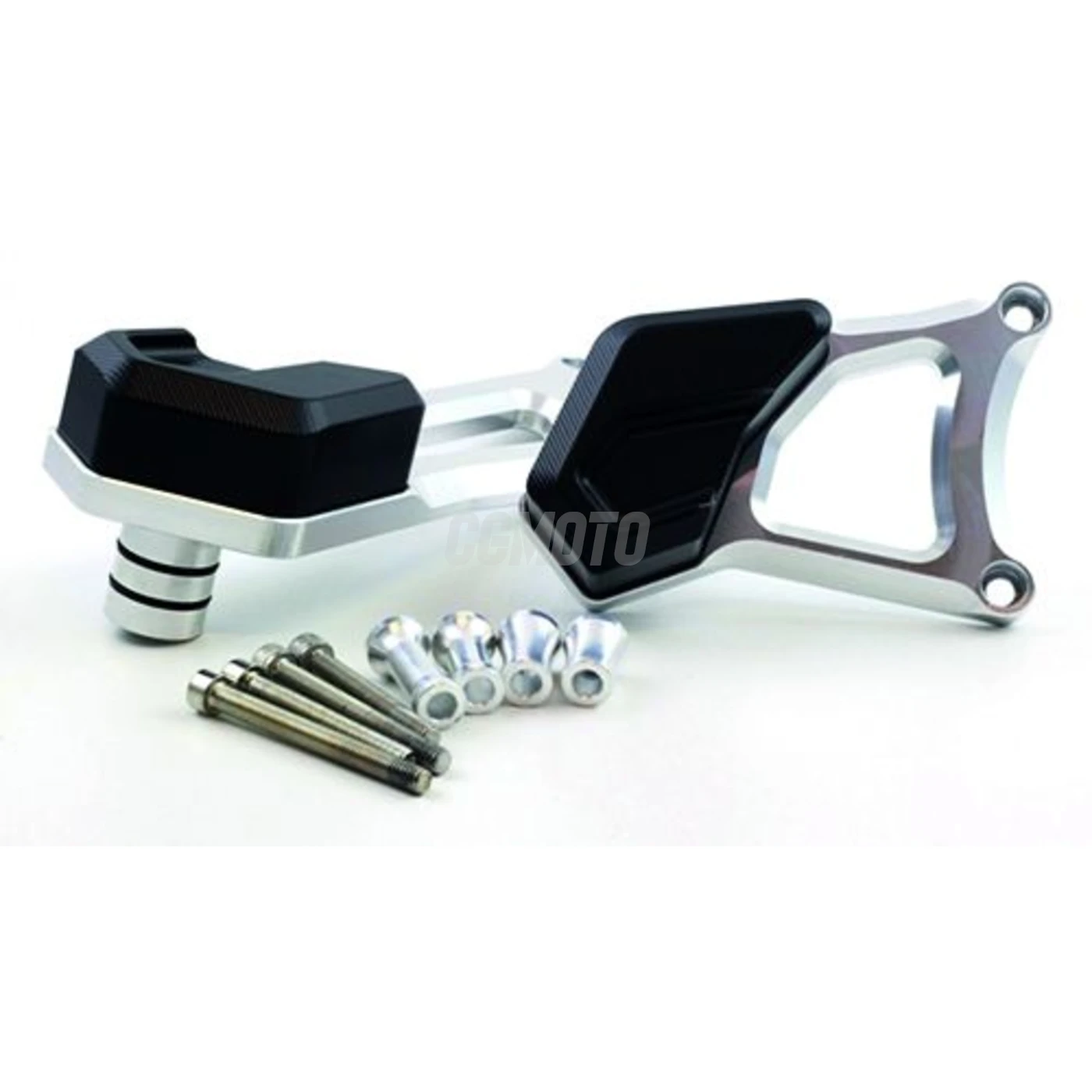 Kit Protection de Carters CNC Anodisés Noir Brutale 675/800 Gauche et Droit Kit Protection de Carters CNC Anodisés Noir Brutale 675/800 Gauche et Droit