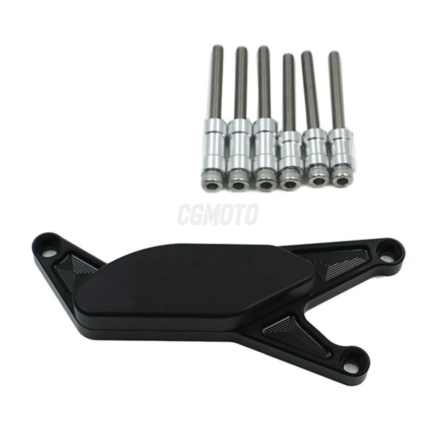 Kit Protection de Carters CNC Anodisés Noir GSX-R 600/750 2004-2005 Gauche Kit Protection de Carters CNC Anodisés Noir GSX-R 600/750 2004-2005 Gauche