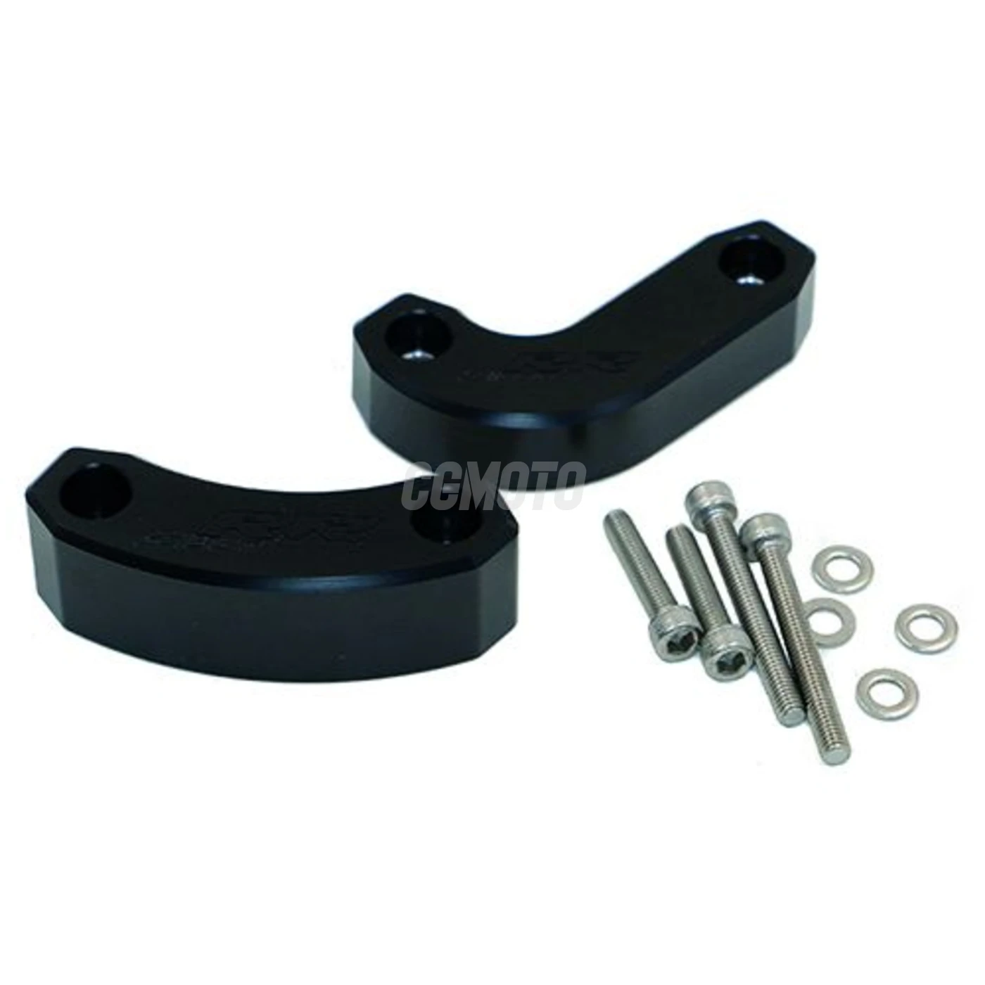 Kit Protection de Carters CNC Anodisés Noir S1000RR 2010-2014 / S1000R 2014-2015 Gauche et Droit Kit Protection de Carters CNC Anodisés Noir S1000RR 2010-2014 / S1000R 2014-2015 Gauche et Droit