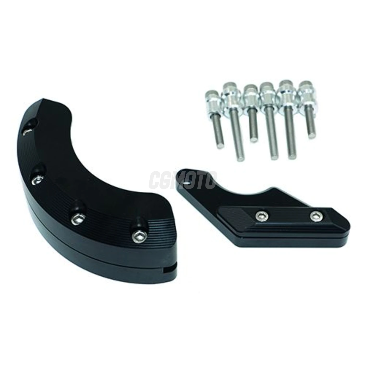 Kit Protection de Carters CNC Anodisés Noir XJ6 2009-2013 Gauche et Droit Kit Protection de Carters CNC Anodisés Noir XJ6 2009-2013 Gauche et Droit