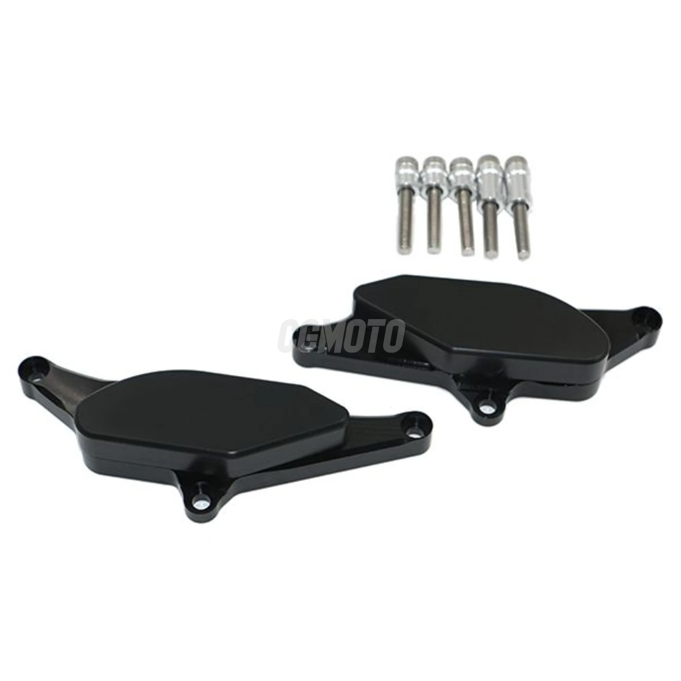 Kit Protection de Carters CNC Anodisés Noir VMAX 1700 2009-2013 Gauche et Droit Kit Protection de Carters CNC Anodisés Noir VMAX 1700 2009-2013 Gauche et Droit