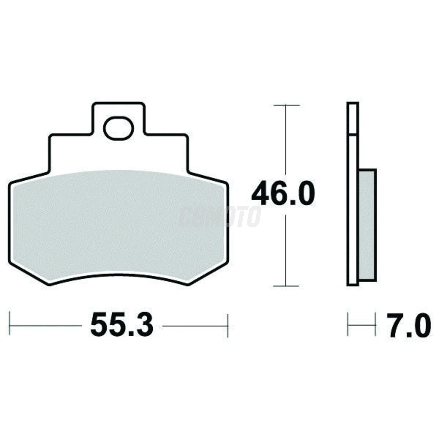 Plaquette de frein Sifam Métal Fritté haute performance norme KBA/ABE Plaquette de frein Sifam Métal Fritté haute performance norme KBA/ABE