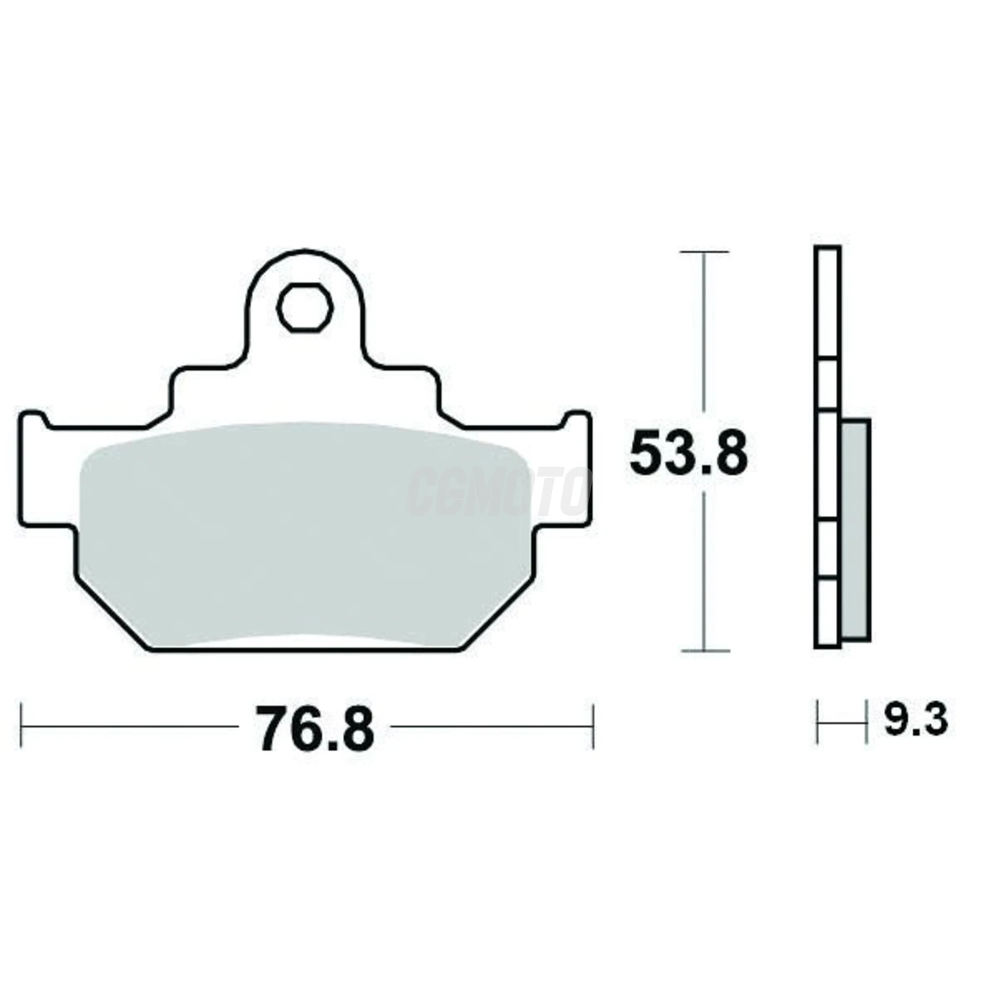 Plaquette de frein Sifam Métal Fritté haute performance norme KBA/ABE Plaquette de frein Sifam Métal Fritté haute performance norme KBA/ABE