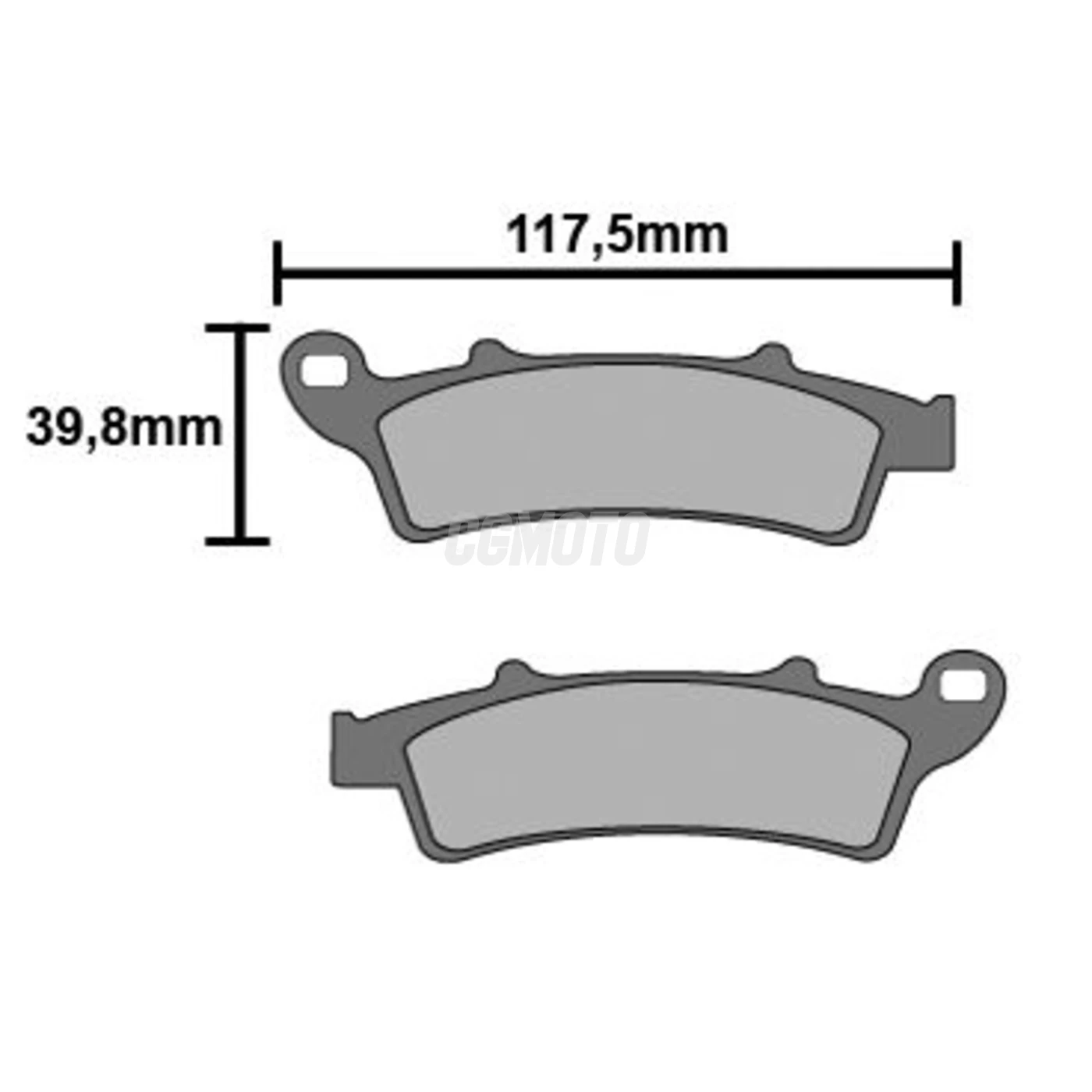Plaquette Sifam Métal Fritté Plaquette Sifam Métal Fritté
