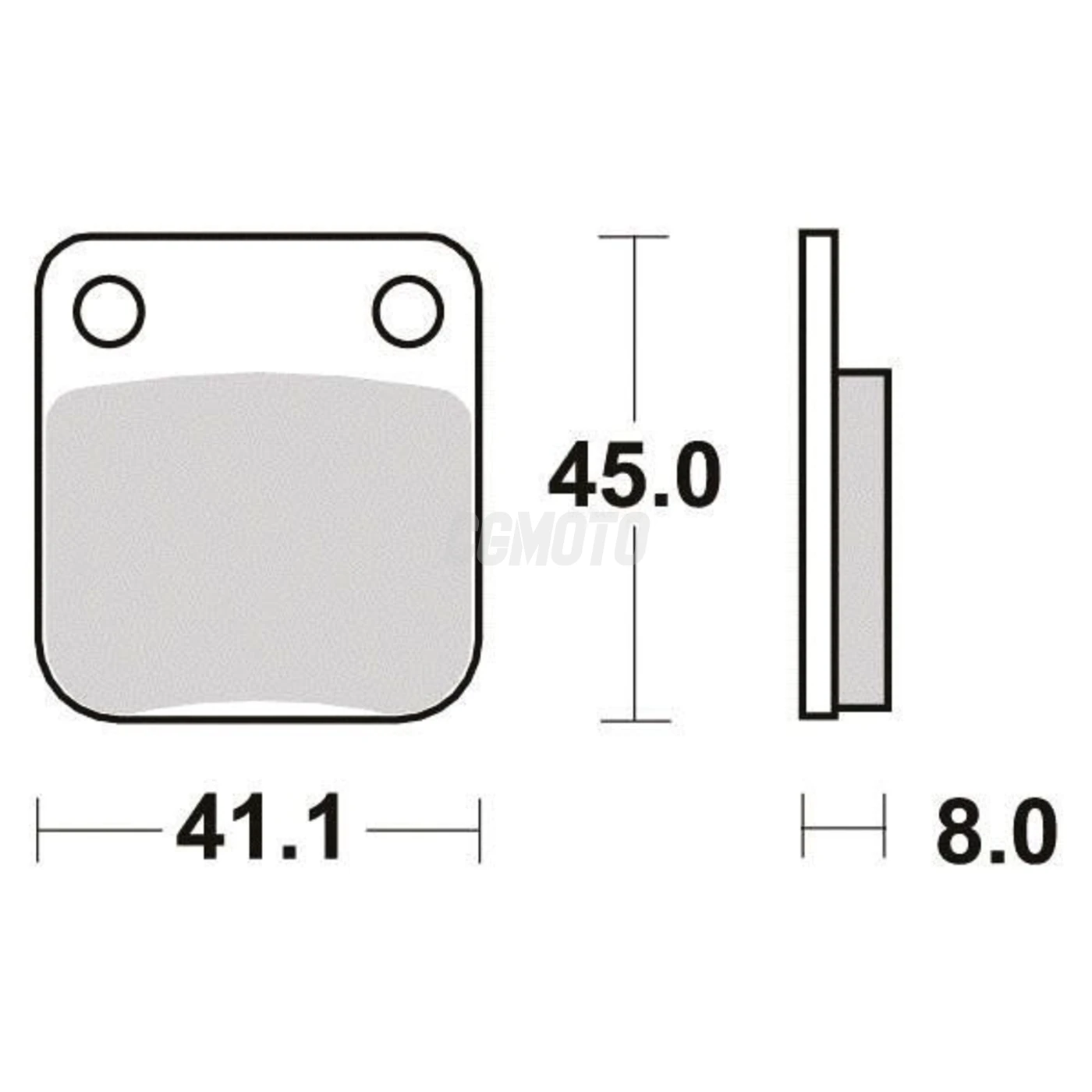Plaquette de frein Sifam Métal Fritté haute performance norme KBA/ABE Plaquette de frein Sifam Métal Fritté haute performance norme KBA/ABE