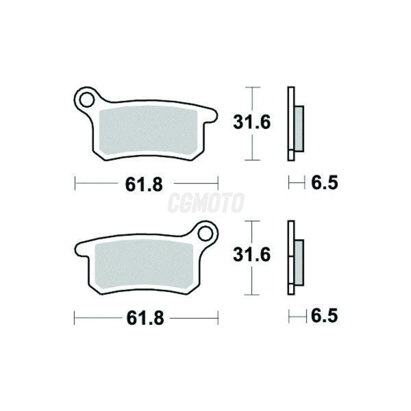 Plaquette de frein Sifam Métal Fritté haute performance norme KBA/ABE Plaquette de frein Sifam Métal Fritté haute performance norme KBA/ABE