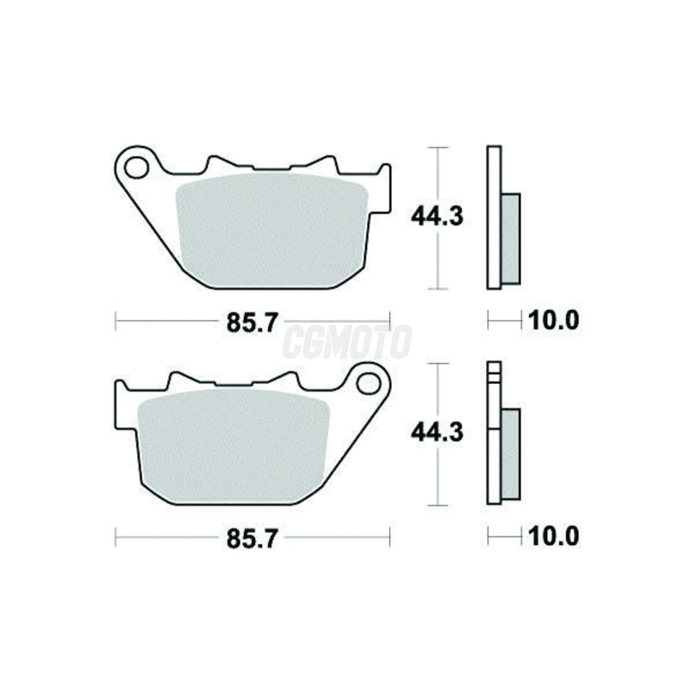 Plaquette de frein Sifam Métal Fritté haute performance norme KBA/ABE Plaquette de frein Sifam Métal Fritté haute performance norme KBA/ABE