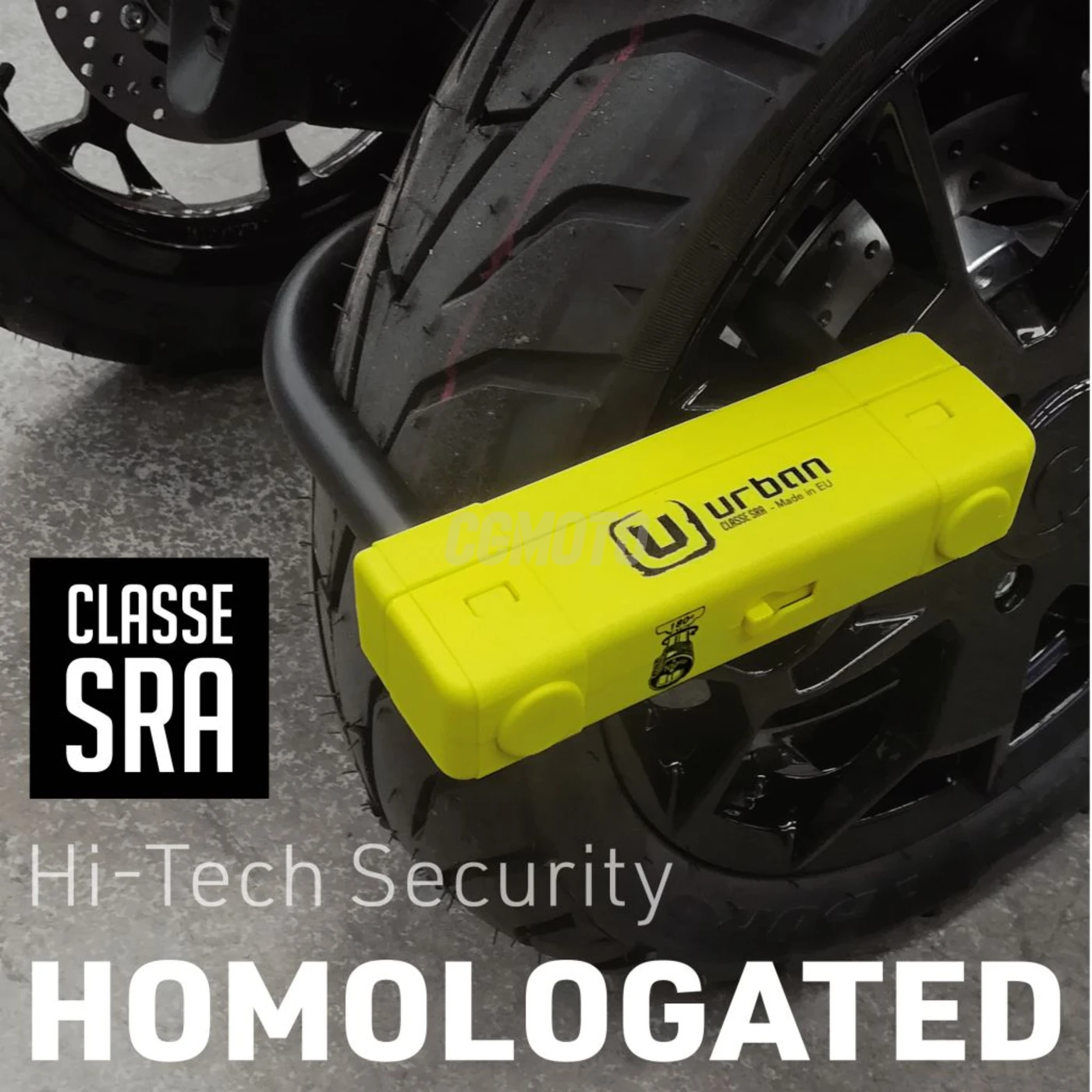 Antivol U diam.18- 120*125 spécial maxi-scooter et selle Honda Antivol U diam.18- 120*125 spécial maxi-scooter et selle Honda