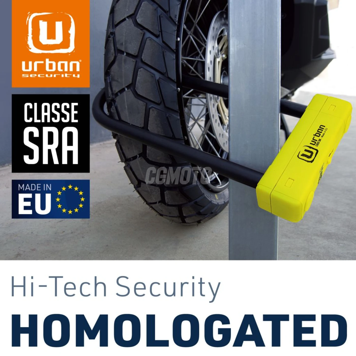 Antivol U - ø18 - 120*310 Homologation SRA Antivol U - ø18 - 120*310 Homologation SRA