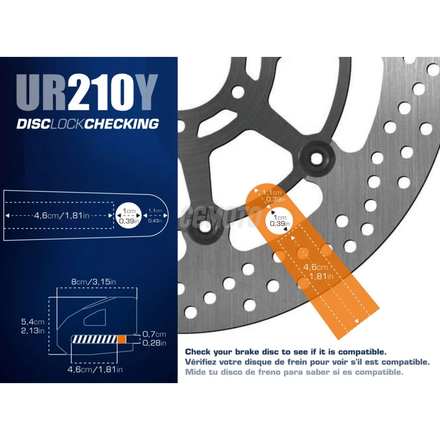 Urban DISK UR2 diam.10 Urban DISK UR2 diam.10