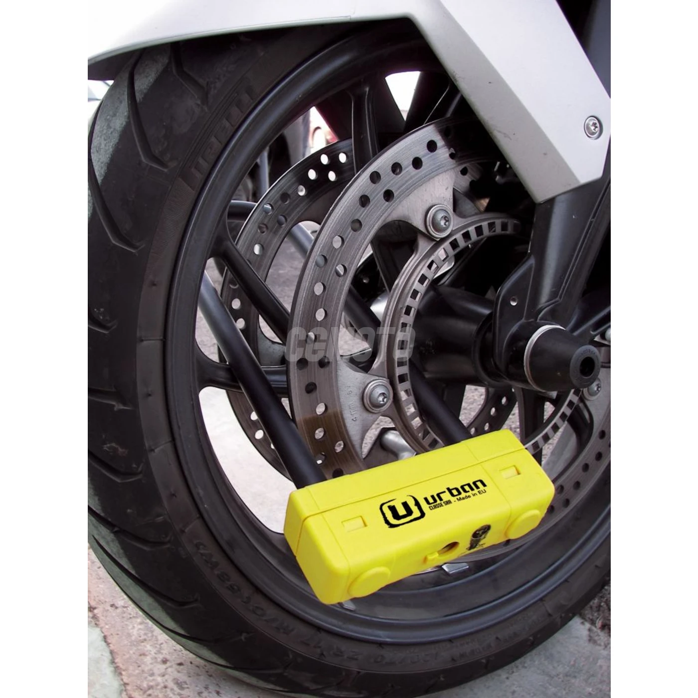 Antivol U diam.18 - 85x300 Jaune Antivol U diam.18 - 85x300 Jaune