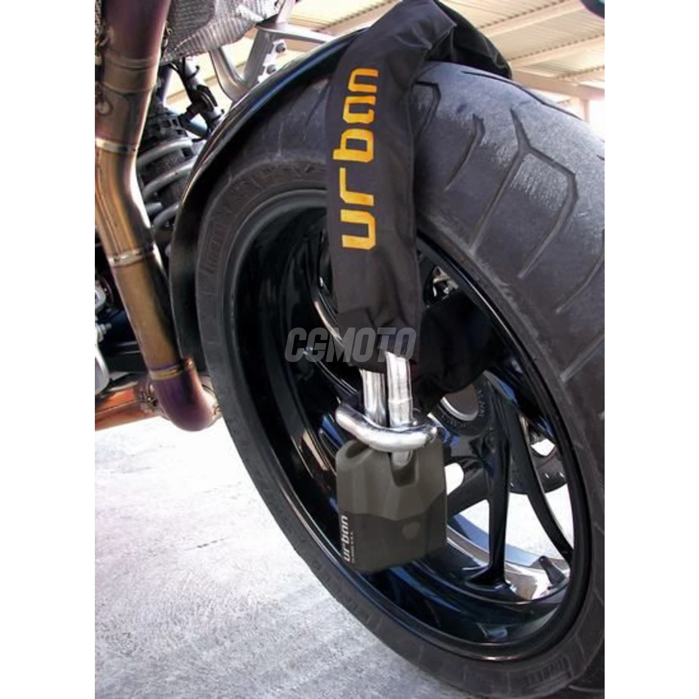 Cadenas + Chaîne diam.15 100cm homologation SRA et NF-FFMC. Cadenas + Chaîne diam.15 100cm homologation SRA et NF-FFMC.