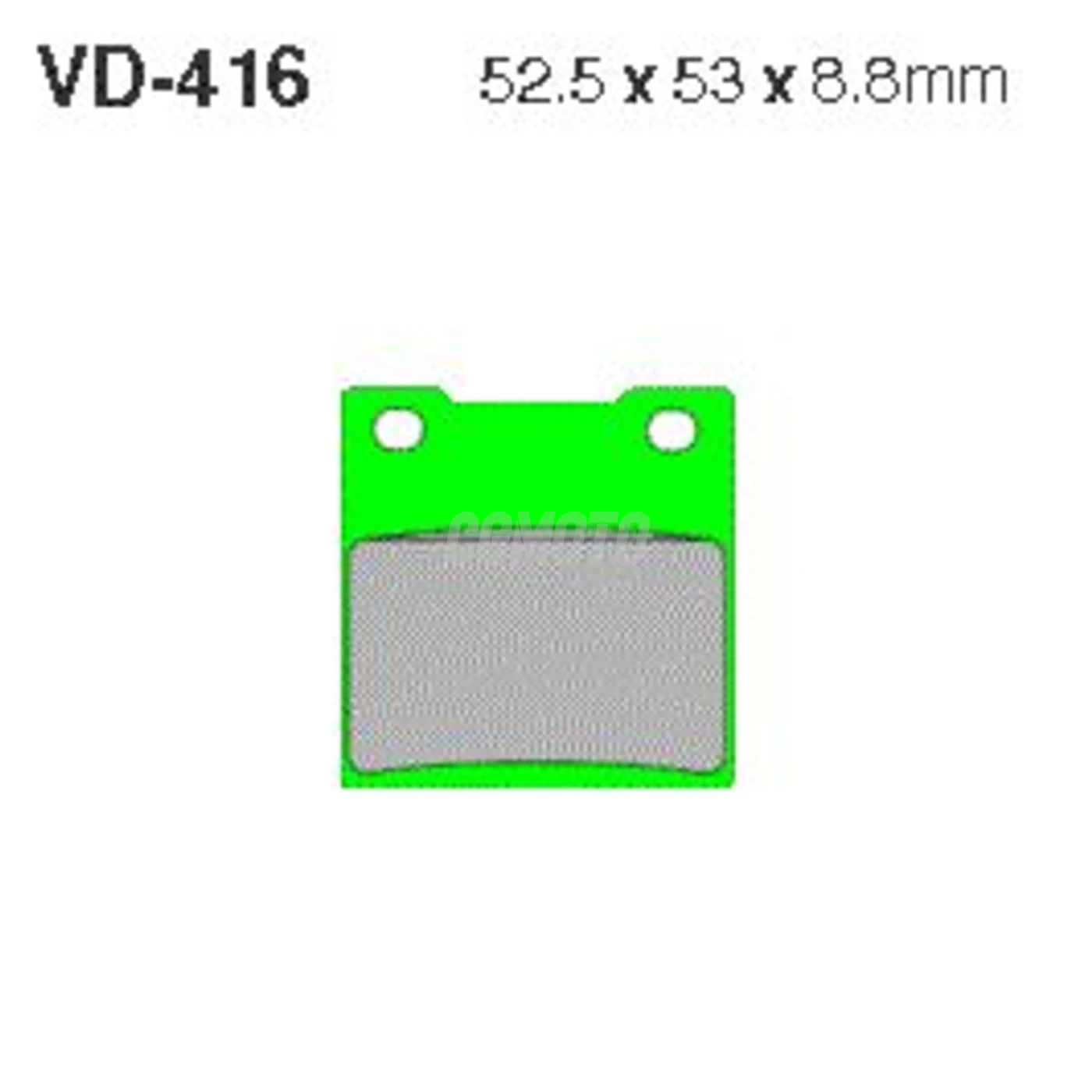 Plaquette de frein Vesrah Organique Plaquette de frein Vesrah Organique